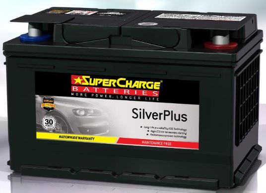 SUPERCHARGE SILVER-PLUS (European Automotive) Battery SMF65L (640CCA ...