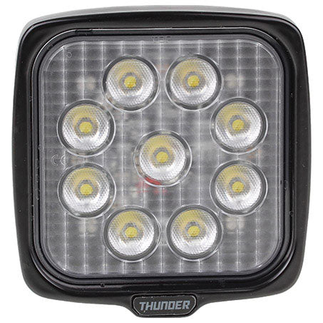 THUNDER 9 LED Work Light – Square (LP-TDR08205) – Battery Wise